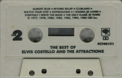 Elvis Costello & The Attractions - The Best Of Elvis Costello And The Attractions *CASSETTE* | Near Mint (NM) Near Mint (NM) - ROCK / USED *NEAR MINT*