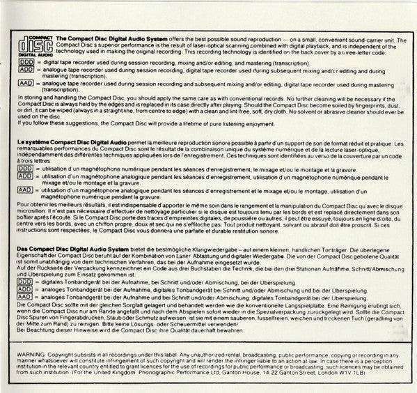 Beatles For Sale *CD-GERMANY* | Near Mint (NM) Near Mint (NM)