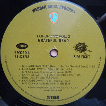 Europe '72 Vol. 2 (4xLP BOX) | Near Mint (NM or M-) Excellent (EX) - ROCK / USED *NEAR MINT*