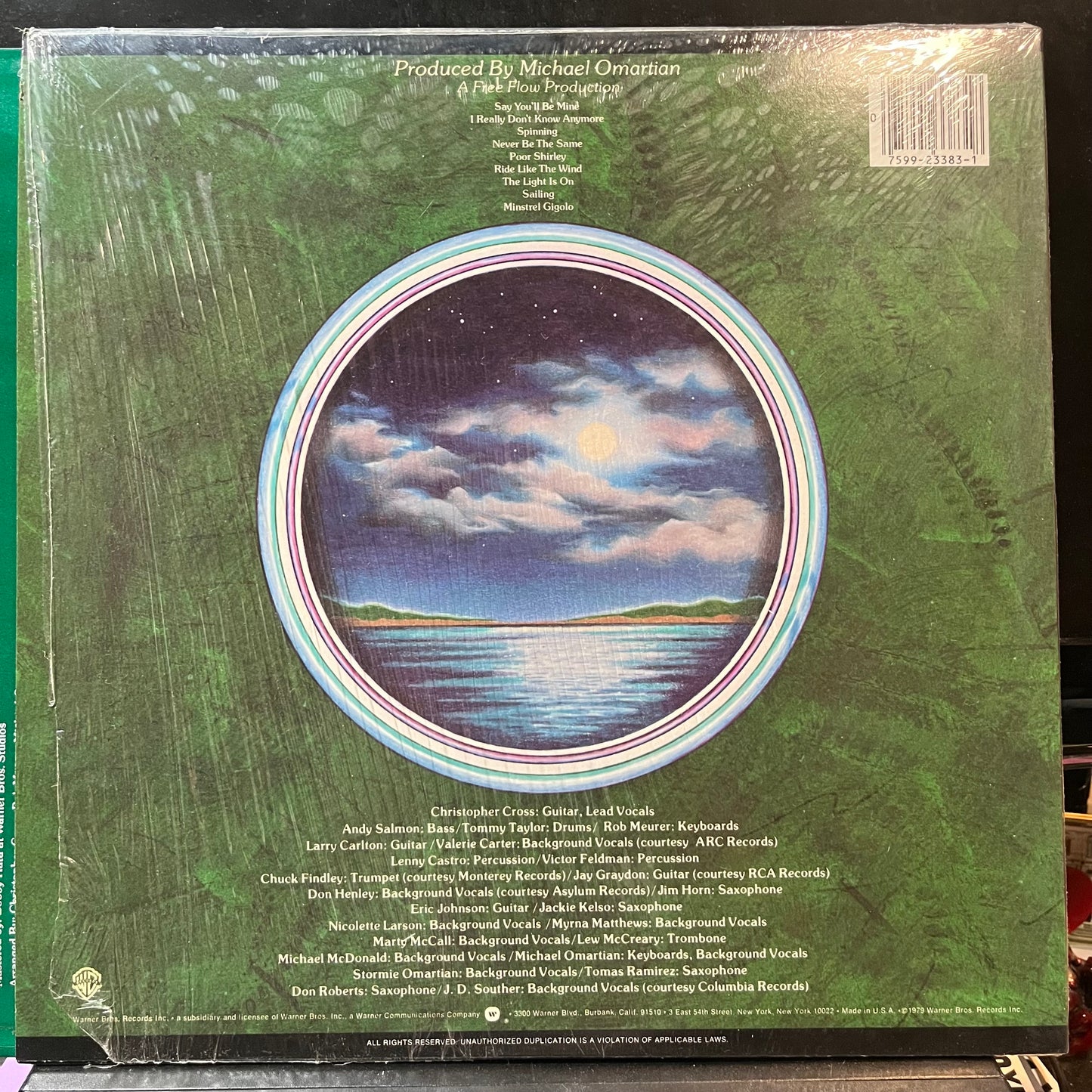 Christopher Cross (VINYL) | Near Mint (NM or M-) Near Mint (NM) - ROCK / USED * NEAR MINT*
