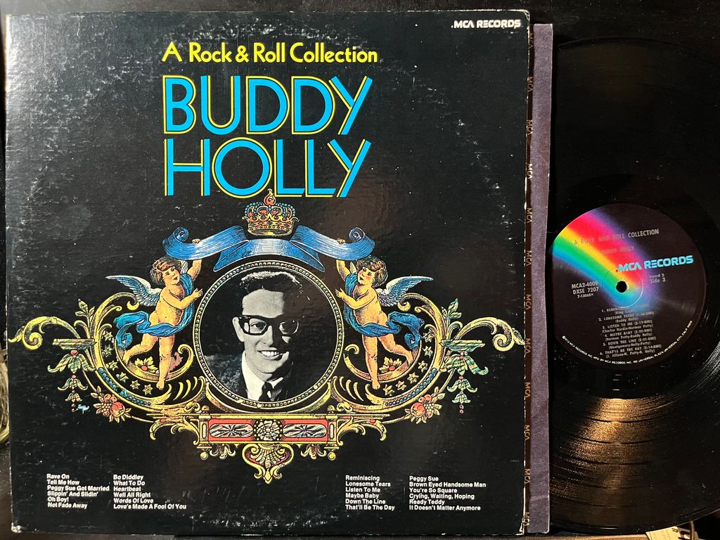 Buddy Holly - A Rock & Roll Collection (2xVINYL) | Near Mint (NM) Excellent (EX) - ROCK / USED *NEAR MINT*