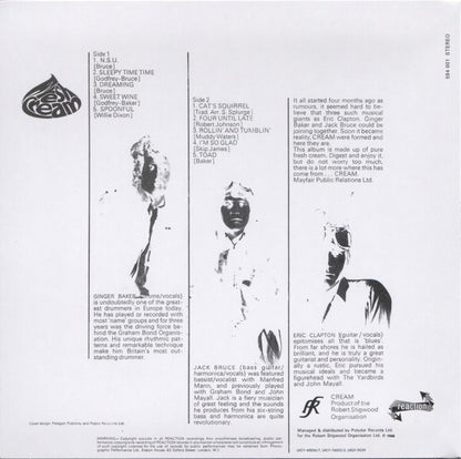 Cream (2) - Fresh Cream *DSD/JAPAN* | Near Mint (NM) Near Mint (NM) - ROCK / USED *NEAR MINT*