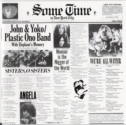 John Lennon & Yoko Ono - Some Time In New York City *CD* | Near Mint (NM) Near Mint (NM) - ROCK / USED *NEAR MINT*