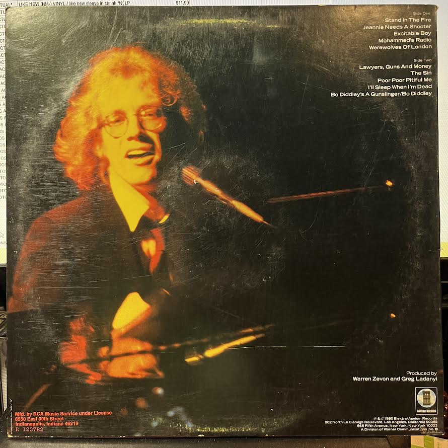 Stand In The Fire (VINYL) | Near Mint (NM) Excellent (EX) - ROCK / USED *NEAR MINT*