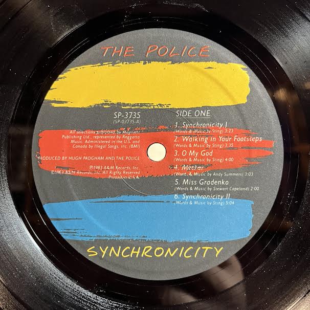 Synchronicity (VINYL) | Near Mint (NM or M-) Near Mint (NM or M-) - ROCK / USED *NEAR MINT*