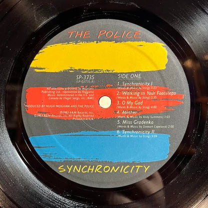 Synchronicity (VINYL) | Near Mint (NM or M-) Near Mint (NM or M-) - ROCK / USED *NEAR MINT*