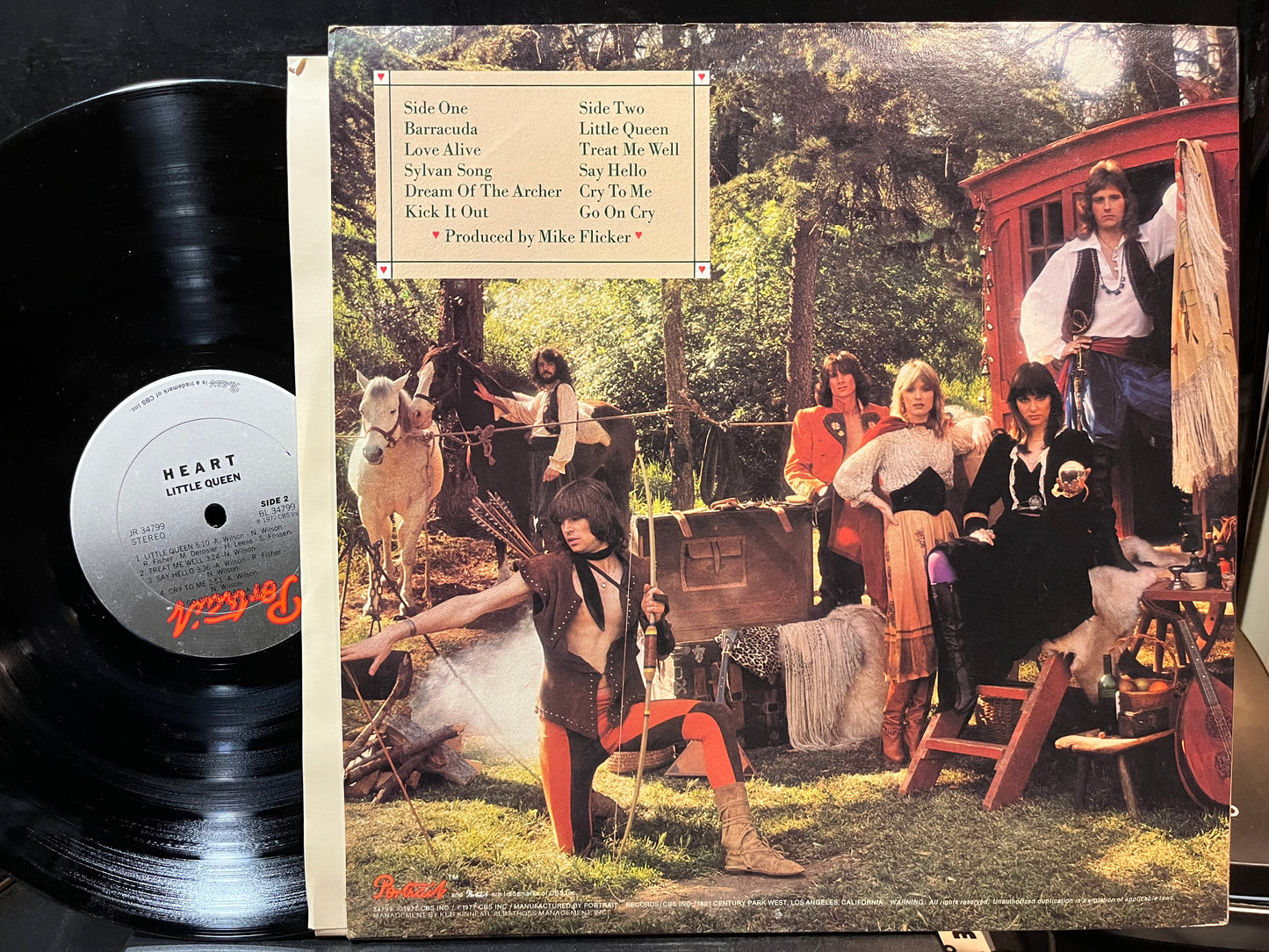 Heart - Little Queen (VINYL LP PORTRAIT JR 34799 1977) | Near Mint (NM or M-) Near Mint- (NM-) - ROCK / USED *NEAR MINT*