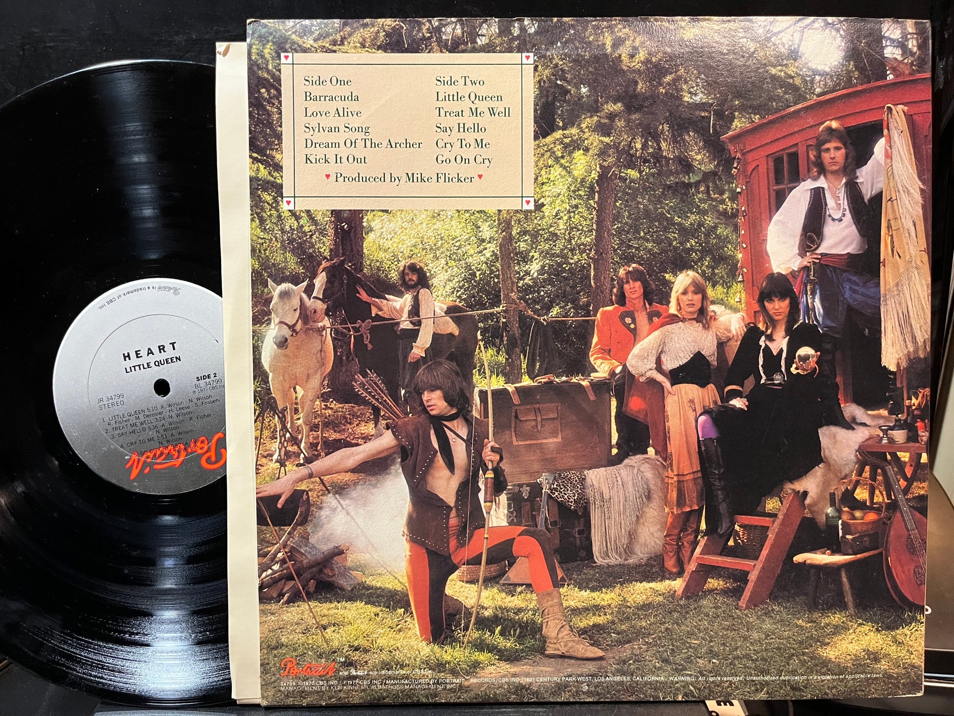 Heart - Little Queen (VINYL LP PORTRAIT JR 34799 1977) | Near Mint (NM or M-) Near Mint- (NM-) - ROCK / USED *NEAR MINT*