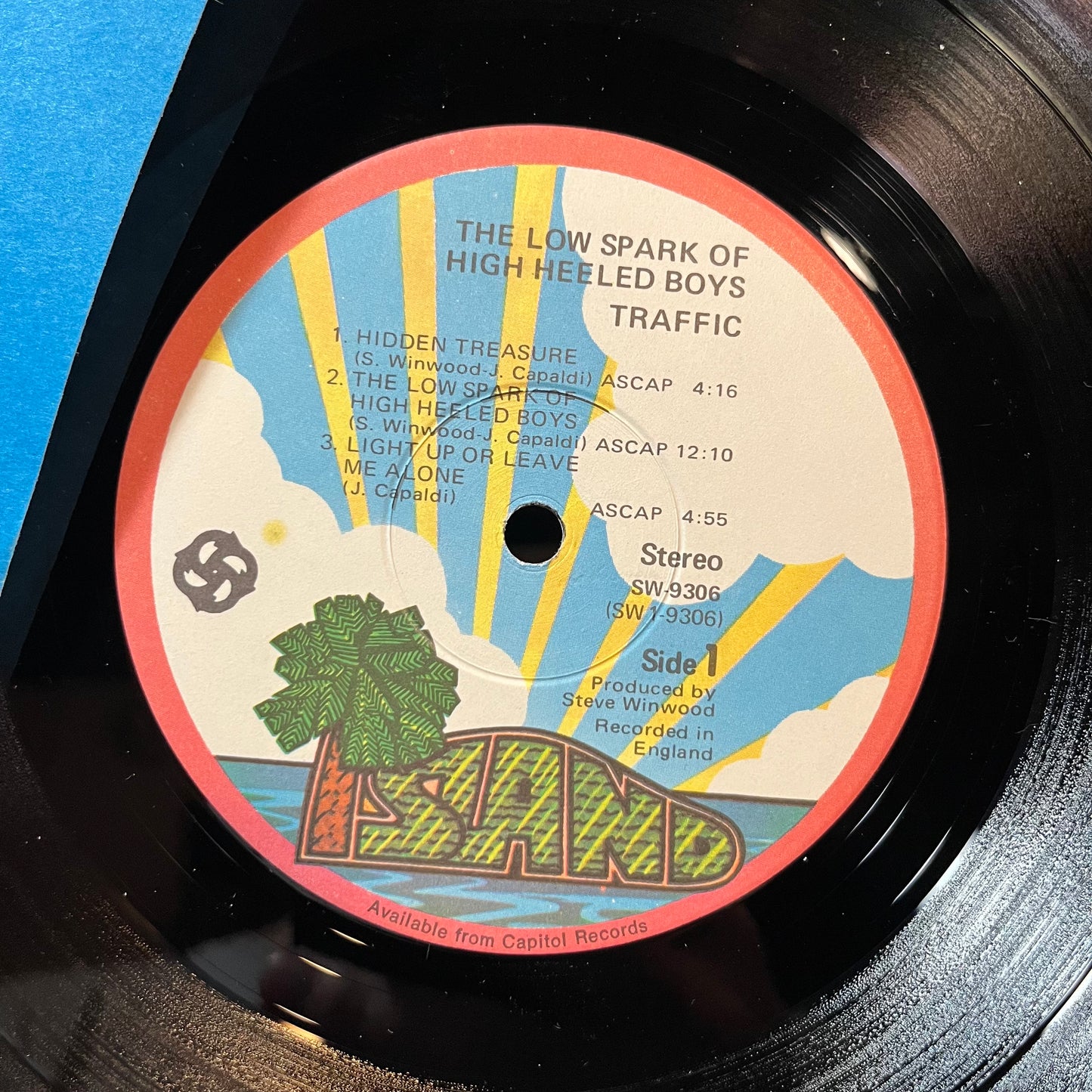 Traffic - The Low Spark Of High Heeled Boys (VINYL LP ISLAND SW-9306 1971) | Near Mint (NM or M-) Very Good (VG) - ROCK / USED *NEAR MINT*