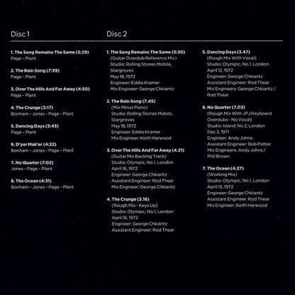 Houses Of The Holy (2xCD) | Near Mint (NM or M-) Near Mint (NM or M-) - ROCK / USED *NEAR MINT*