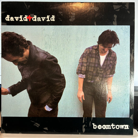 David + David - Boomtown (VINYL) | Near Mint (NM or M-) Excellent+ (EX+) - ROCK / USED *NEAR MINT*