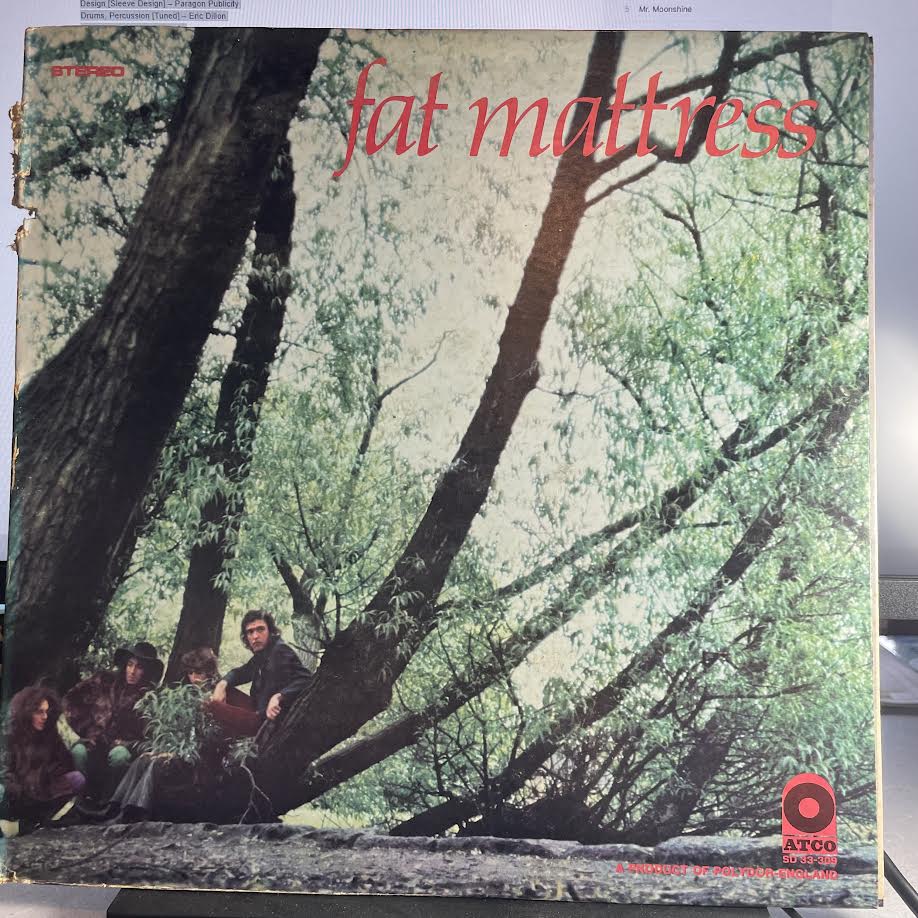 Fat Mattress - Fat Mattress (VINYL) | Near Mint (NM) Very Good Plus (VG+) - ROCK / USED *NEAR MINT*