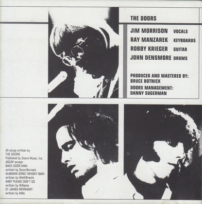 The Doors - Bright Midnight: Live In America (CD) | Mint (M) Mint (M) - ROCK / USED *NEAR MINT*
