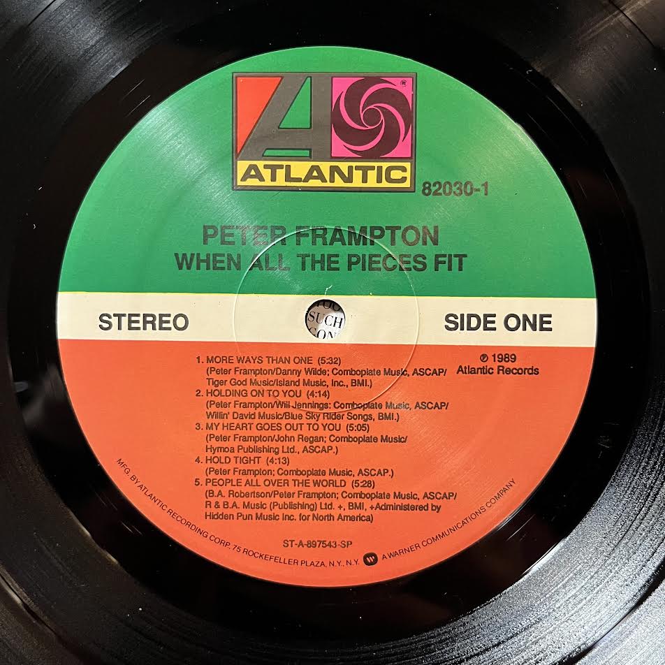When All The Pieces Fit (VINYL) | Near Mint (NM) Near Mint (NM) - ROCK / USED *NEAR MINT*