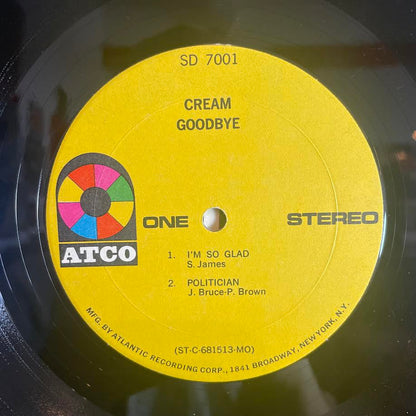 Goodbye (VINYL) | Near Mint (NM) Excellent (EX) - ROCK / USED *NEAR MINT*