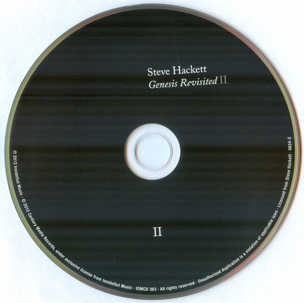 Steve Hackett - Genesis Revisited II (2xCD) | Near Mint (NM) Near Mint (NM) - ROCK / USED *NEAR MINT*