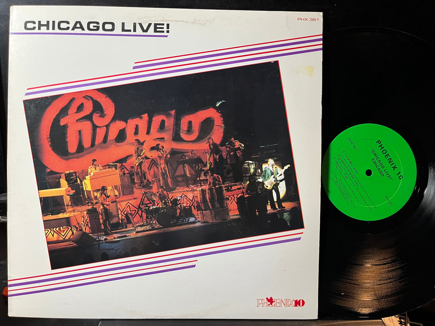Chicago (2) - Chicago Live (VINYL) | Near Mint (NM) Excellent+ (EX+) - ROCK / USED *NEAR MINT*