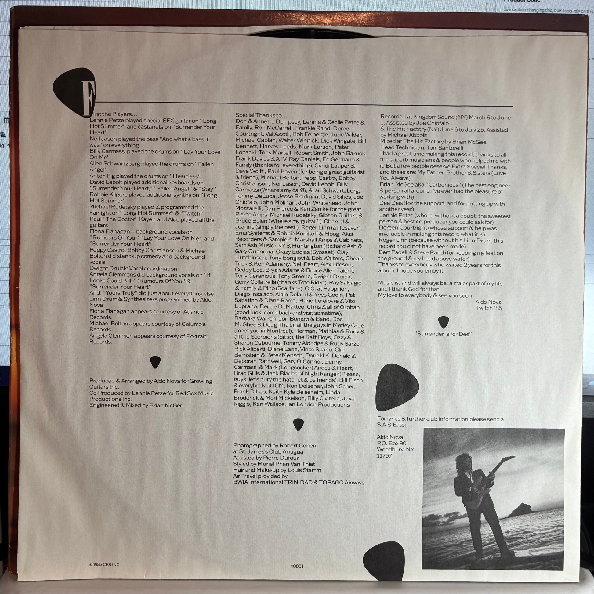 Twitch (VINYL) | Near Mint (NM or M-) Excellent (EX) - ROCK / USED *NEAR MINT*