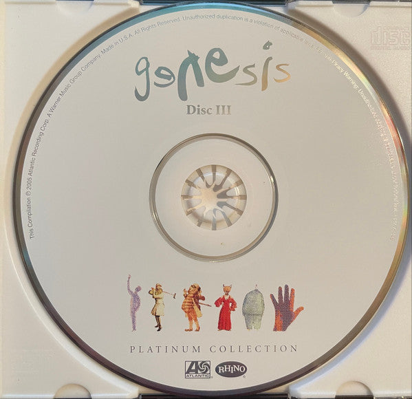 Genesis - Platinum Collection (3xCD) | Near Mint (NM) Near Mint (NM) - ROCK / USED *NEAR MINT*
