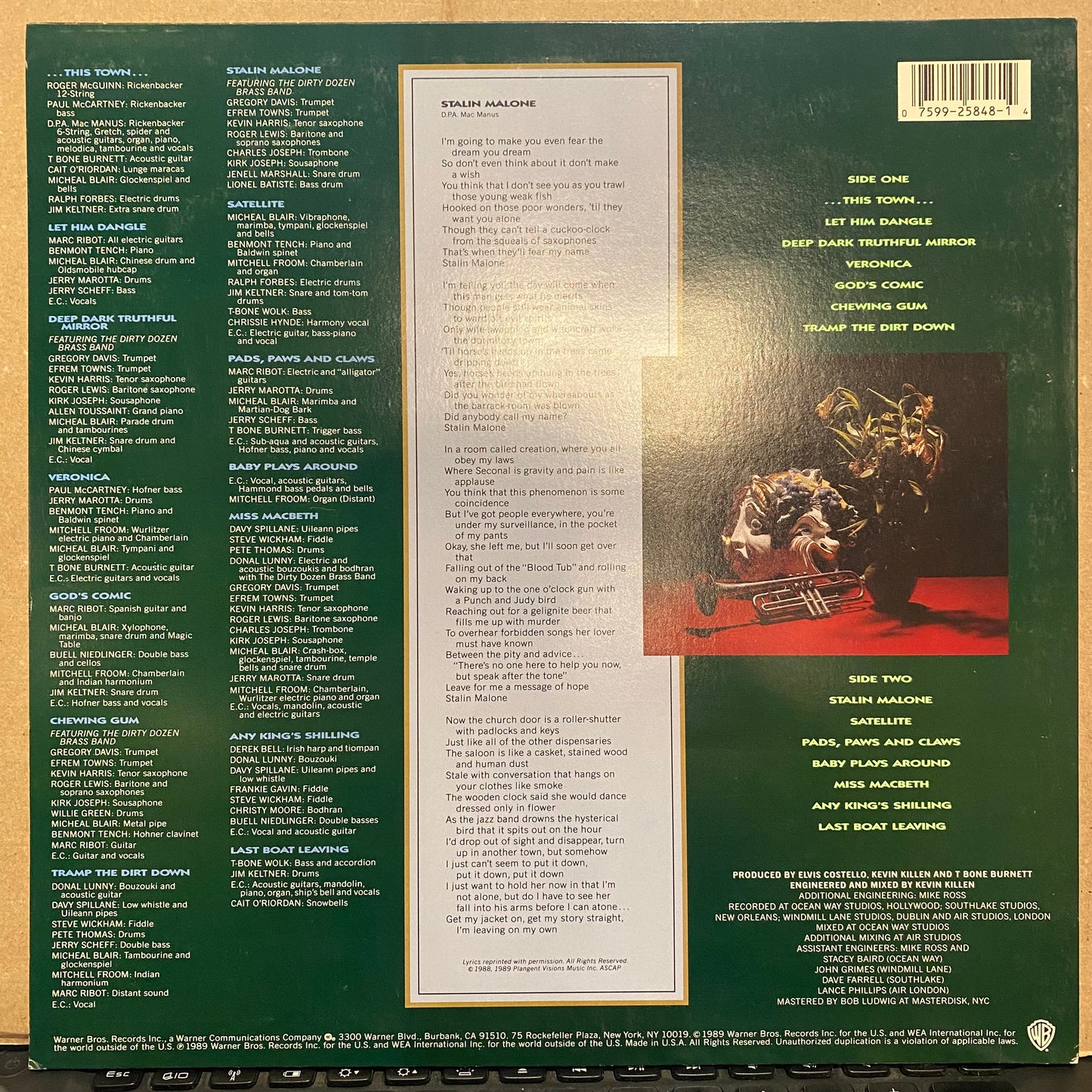 Elvis Costello Spike *ALLIED* LP Near Mint (NM or M-) Near Mint (NM or M-)