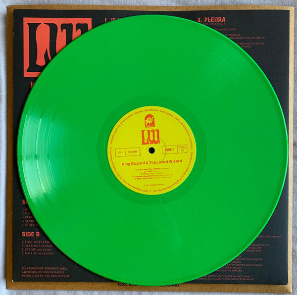 King Gizzard And The Lizard Wizard - L.W. (Explorations Into Microtonal Tuning Volume 3)(GREEN VINYL LP) | USED - ROCK / USED *NEAR MINT*