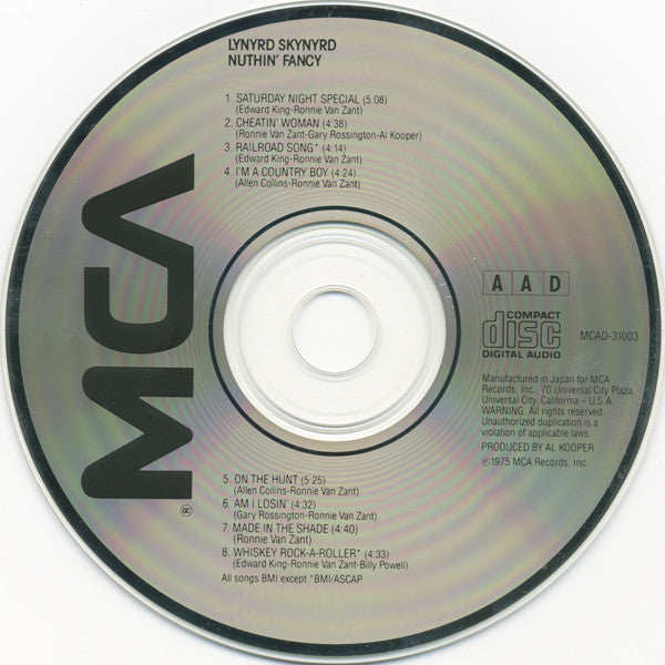 Nuthin' Fancy (CD) | Near Mint (NM) Near Mint (NM) - ROCK / USED *NEAR MINT*