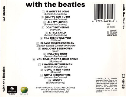 The Beatles - With The Beatles (CD CANADA) | Near Mint (NM) Excellent (EX) - ROCK / USED *NEAR MINT*