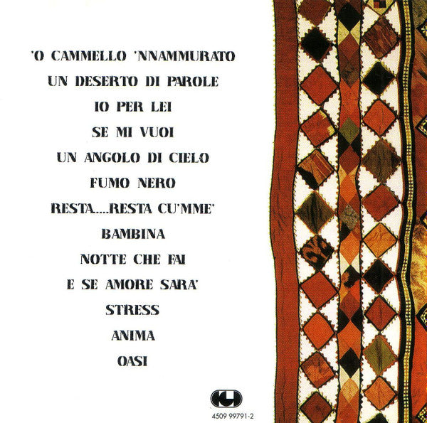 Non Calpestare I Fiori Nel Deserto (CD) | Near Mint (NM or M-) Near Mint (NM or M-) - ROCK / USED *NEAR MINT*