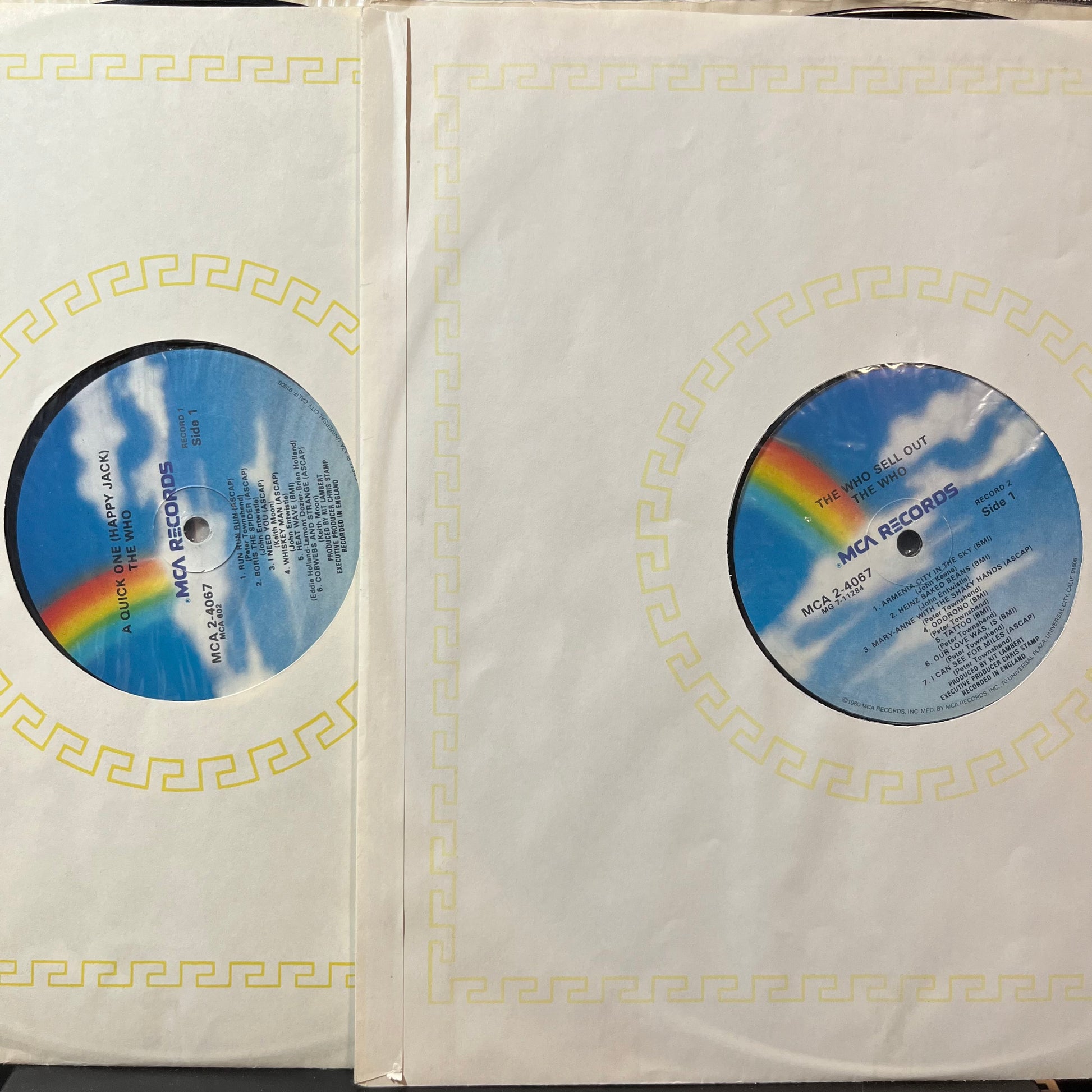 The Who - A Quick One (Happy Jack) / The Who Sell Out (VINYL 2xLP MCA MCA2-4067) | USED - ROCK / USED *NEAR MINT*
