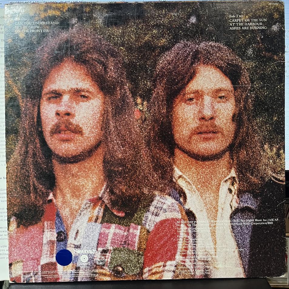 Ashes Are Burning (VINYL) | Near Mint (NM or M-) Near Mint (NM or M-) - ROCK / USED *NEAR MINT*