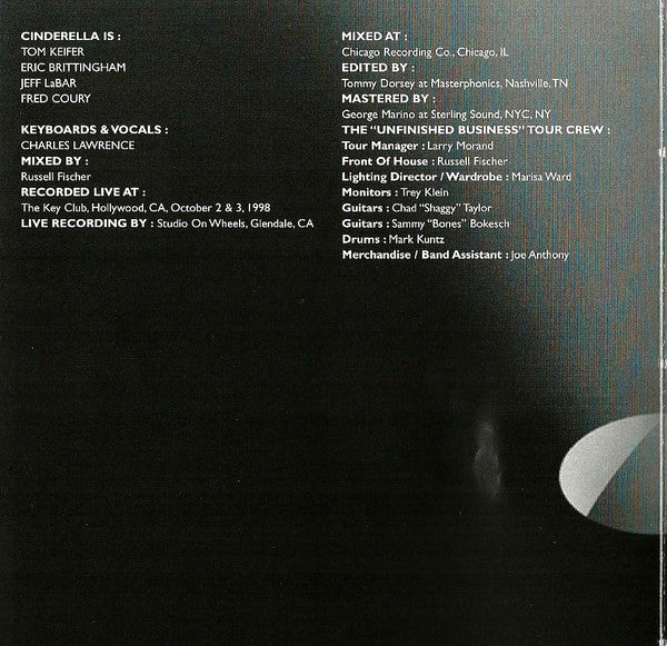 Live At The Key Club (CD) | Near Mint (NM) Near Mint (NM) - ROCK / USED *NEAR MINT*
