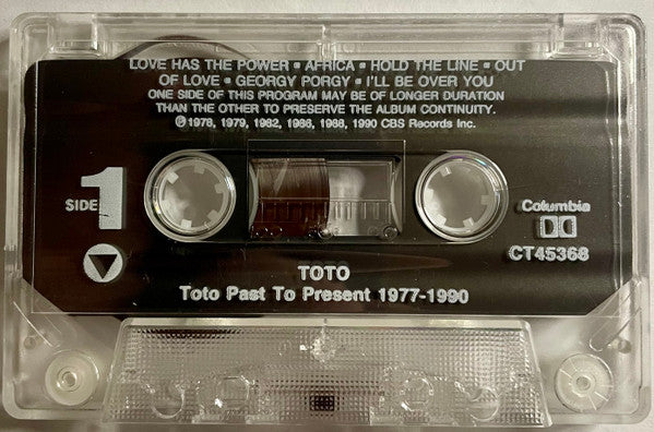 Toto - Past To Present 1977-1990 *CASSETTE* | Near Mint (NM) Near Mint (NM) - ROCK / USED *NEAR MINT*