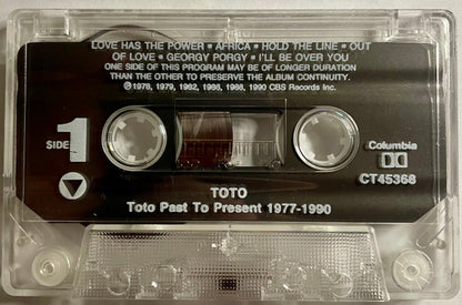 Toto - Past To Present 1977-1990 *CASSETTE* | Near Mint (NM) Near Mint (NM) - ROCK / USED *NEAR MINT*