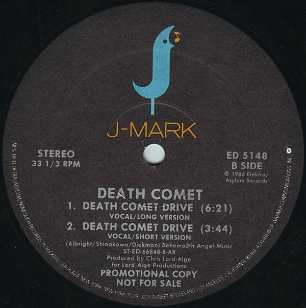 Death Comet Crew - Mystic Eyes / Death Comet Drive | Near Mint (NM) Excellent (EX) - ROCK / USED *NEAR MINT*
