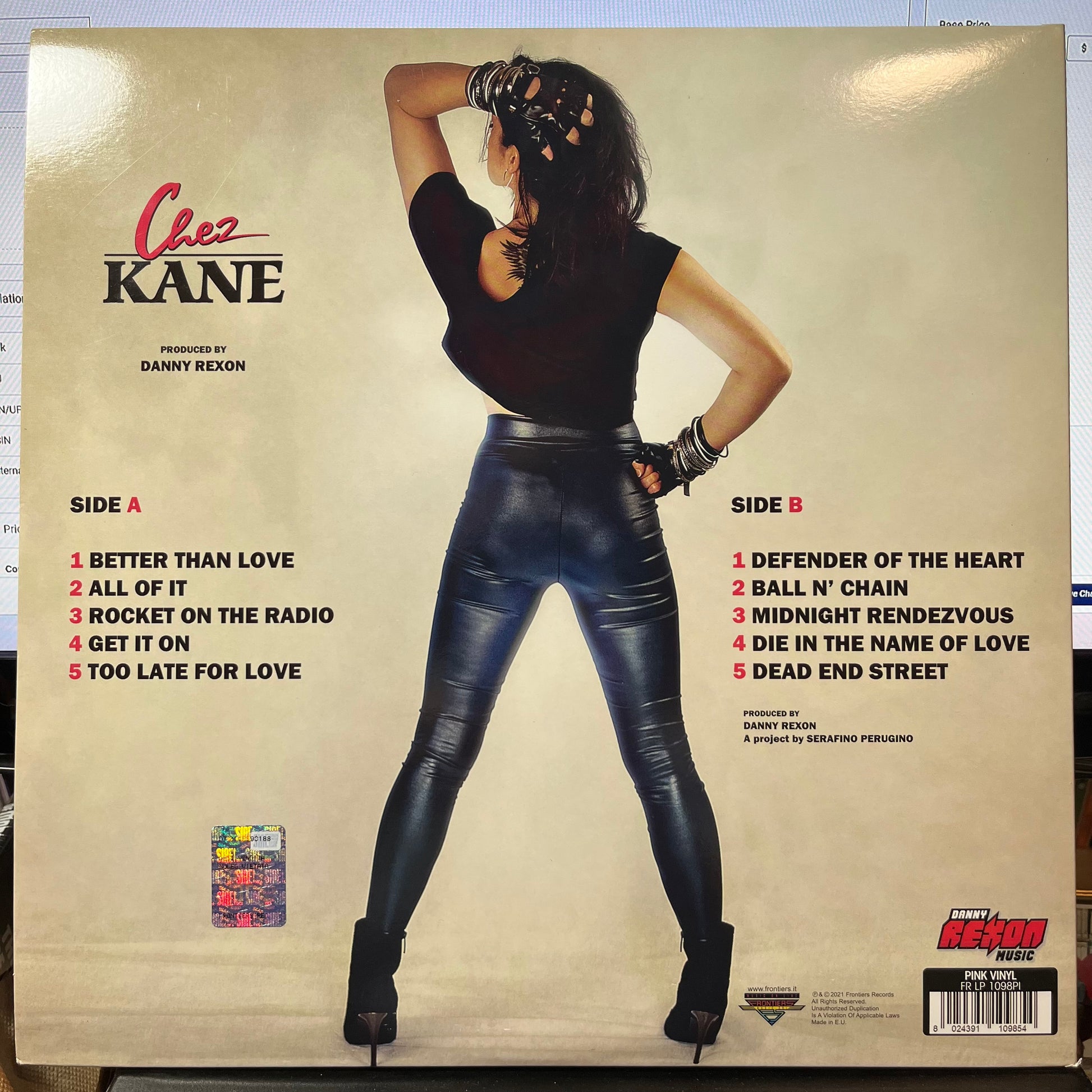 Chez Kane (PINK VINYL) | Mint (M) Mint (M) - ROCK / USED *NEAR MINT*