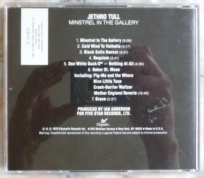 Minstrel In The Gallery (CD) | Near Mint (NM) Near Mint (NM) - ROCK / USED *NEAR MINT*