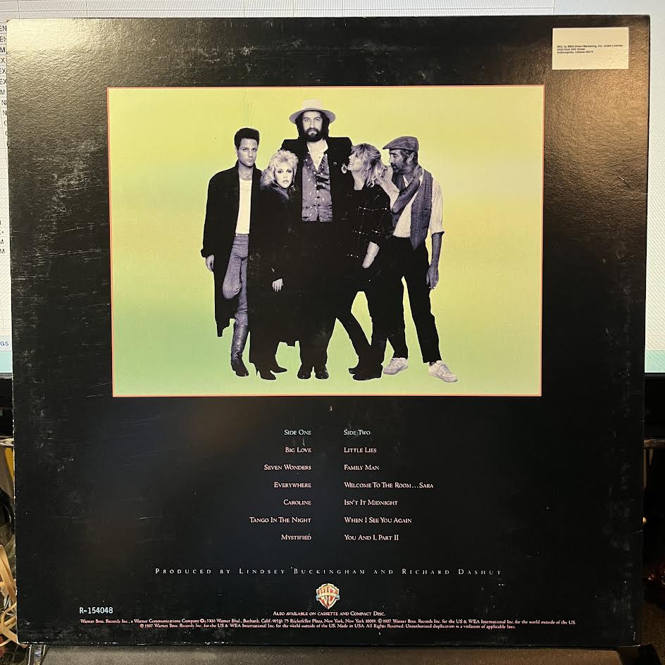Tango In The Night (VINYL) | Near Mint (NM) Near Mint (NM) - ROCK / USED *NEAR MINT*
