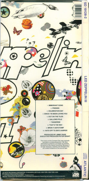 Led Zeppelin III (CD) | Near Mint (NM or M-) Near Mint (NM or M-) - ROCK / USED *NEAR MINT*