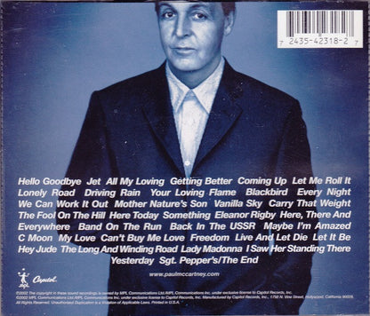 Paul McCartney - Back In The U.S. *CD* | - ROCK / USED *NEAR MINT*
