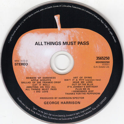 All Things Must Pass (50th Anniversary) (CD BOX SET) | Near Mint (NM) Near Mint (NM) - ROCK / USED *NEAR MINT*