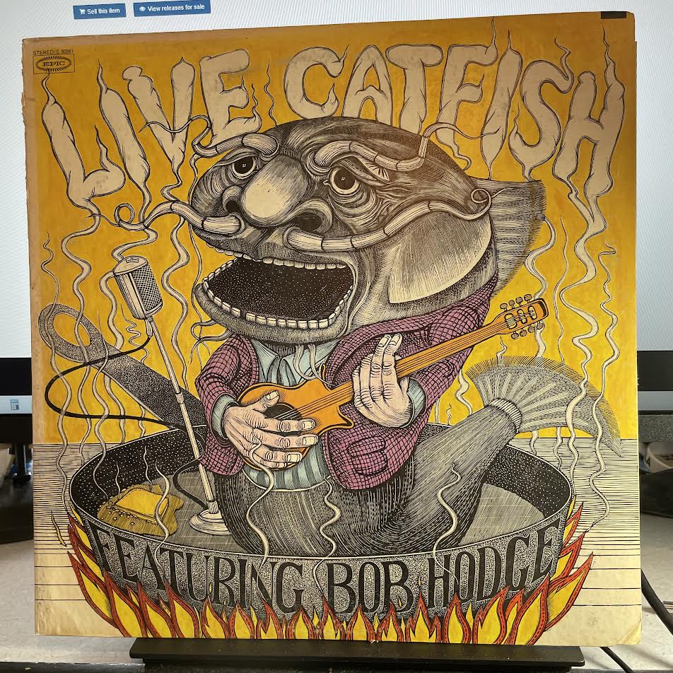 Live Catfish (VINYL) | Near Mint (NM) Very Good Plus (VG+) - ROCK / USED *NEAR MINT*