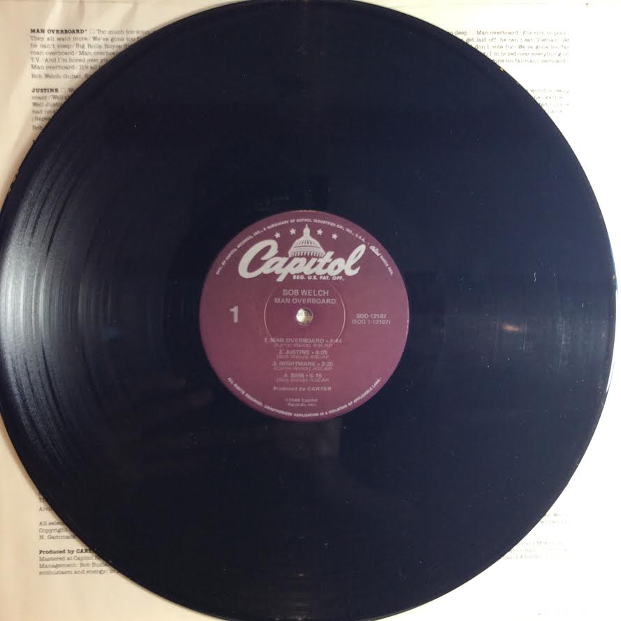 Man Overboard (VINYL) | Near Mint (NM) Near Mint (NM) - ROCK / USED *NEAR MINT*