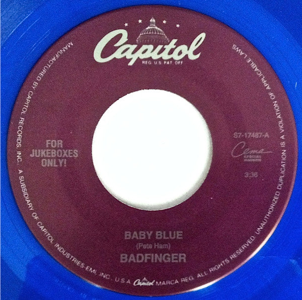 Baby Blue / Day After Day (7" VINYL) | Near Mint (NM) Generic - ROCK / USED *NEAR MINT*
