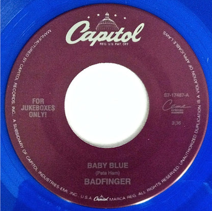 Baby Blue / Day After Day (7" VINYL) | Near Mint (NM) Generic - ROCK / USED *NEAR MINT*