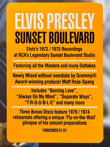 Sunset Boulevard (5xCD BOX) | Near Mint (NM) Near Mint (NM) - ROCK / USED *NEAR MINT*