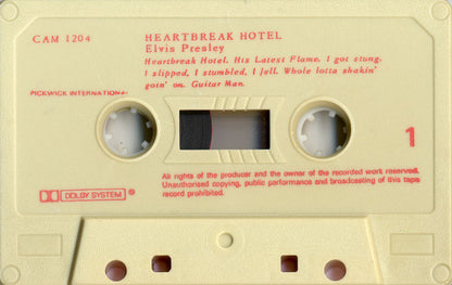 Elvis Presley - Heartbreak Hotel *CASSETTE* | Near Mint (NM) Excellent (EX) - ROCK / USED *NEAR MINT*