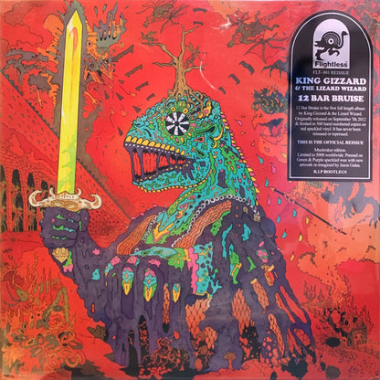 King Gizzard And The Lizard Wizard - 12 Bar Bruise (PINK PURPLE CLEAR SPLATTER VINYL LP) | USED - ROCK / USED *NEAR MINT*