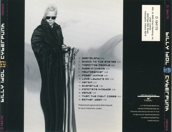 Cyberpunk (CD) | Near Mint (NM) Excellent+ (EX+) - ROCK / USED *NEAR MINT*