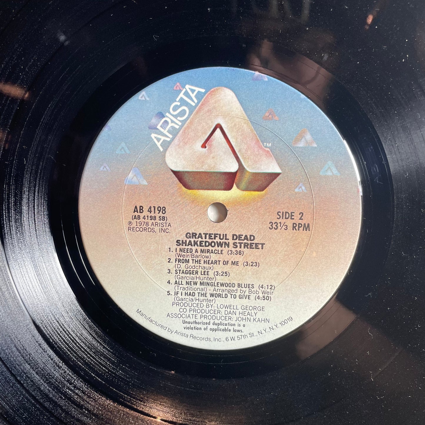 The Grateful Dead - Shakedown Street (VINYL Arista ‎– AB 4198) | Near Mint (NM) Excellent (EX) - ROCK / USED *NEAR MINT*