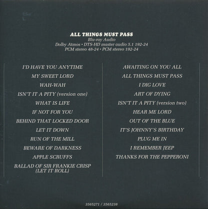 All Things Must Pass (50th Anniversary) (CD BOX SET) | Near Mint (NM) Near Mint (NM) - ROCK / USED *NEAR MINT*